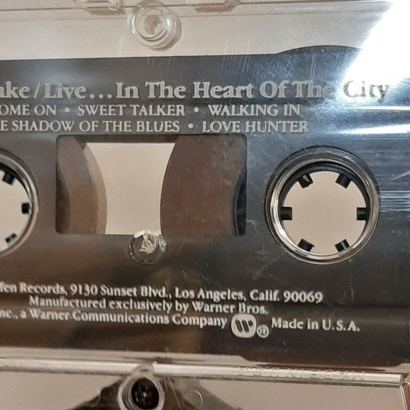 Whitesnake Live In The Heart Of The City Cassette Geffen 1980 Hard Rock READ - Picture 6 of 13